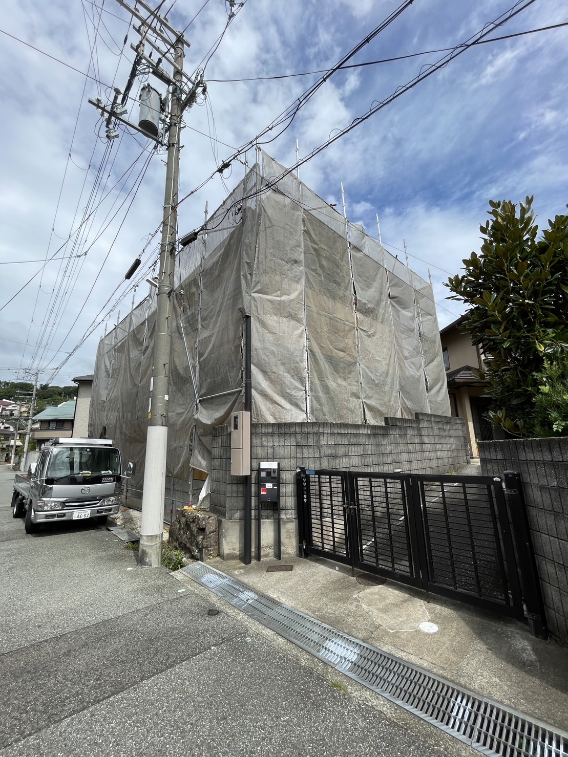 宝塚 U邸上棟から建ちあがるまで　　その１ 写真