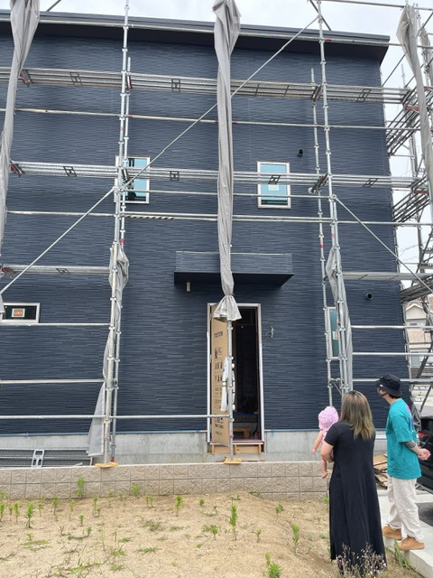 大阪狭山市　Ｏ様邸　外壁が整いました！ 写真
