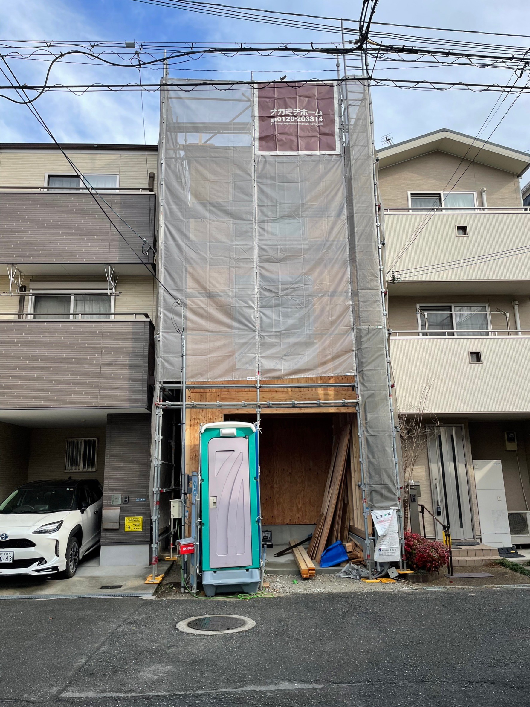 東大阪F邸　狭小住宅 写真